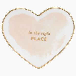 Kate Spade New York Posy Court Heart Dish